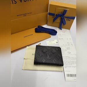 Louis Vuitton Black Lisa Wallet